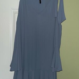 BCBGMaxAzria Soft Blue Wedding Dress